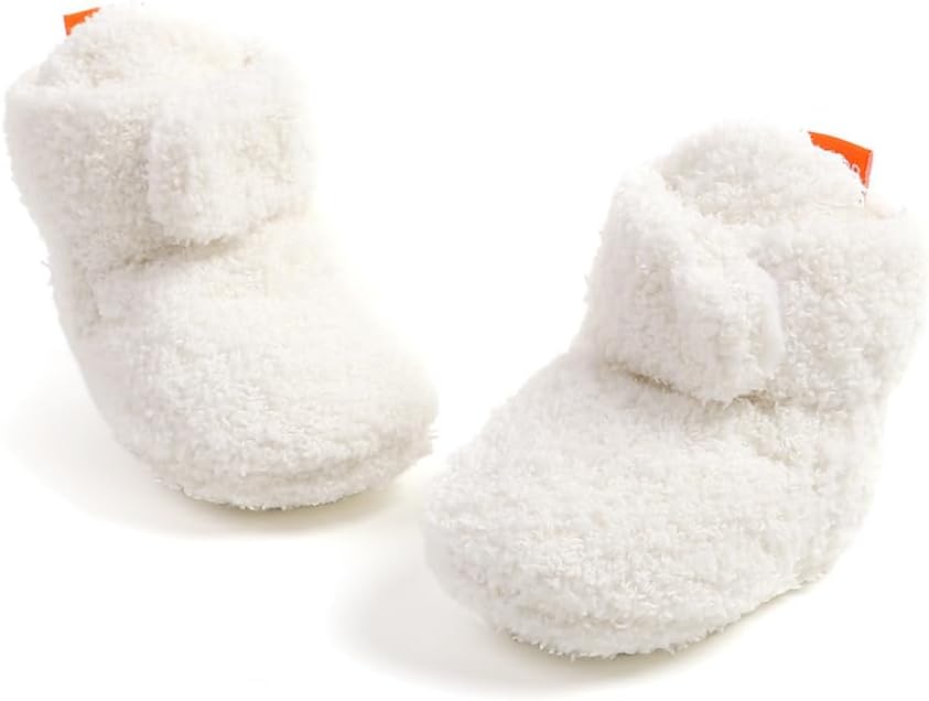 Baby Booties Cozy Fleece Slippers Soft Baby Shoes - Image 4