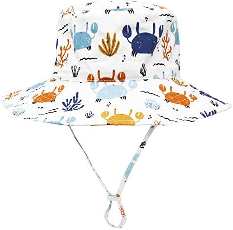 Baby Sun Hat Baby Boy Hats Toddler Hat UPF 50+ Bucket Hat - Image 6