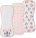 Disney Baby Minnie Mouse Burp Cloths 3 Pack Soft Absorbent 20" x 10" Leakproof by Disney