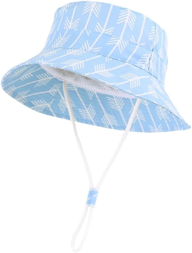 LANGZHEN Sun Protection Hat for Kids Toddler Boys Girls Wide Brim Summer by LANGZHEN