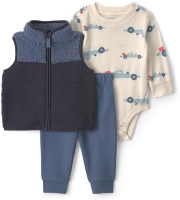 Carter's Baby Boys' 3-piece Bodysuit Pant Sets by Carters