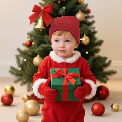 Zando Baby Beanie Newborn Hats Infant Toddler Seamless Warm Soft Knit Cap - Image 6