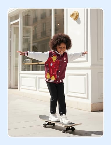 Disney Bomber Jacket Spider Man Marvel Toy Story Cars Varsity Cardigan2-13Y - Image 6