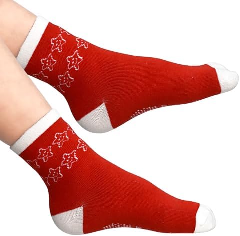 SkiBeaut Baby Toddlers Girls Socks, 12 Pairs Non Slip Kids Grips Toddler Grippy - Image 6