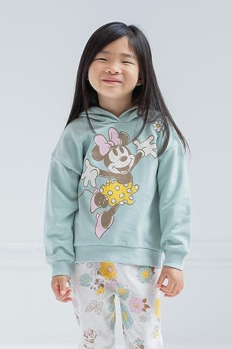 Disney Girls' Fleece Hoodie and Jogger Set - Image 2
