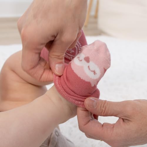 The Peanutshell Organic Baby Girl Socks 0-24 Months Set of 12 - Image 2