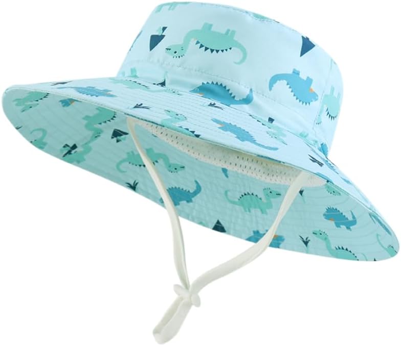 LANGZHEN Sun Protection Hat for Kids Toddler Boys Girls Wide Brim Summer by LANGZHEN