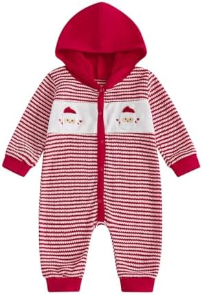 Fall Baby Clothes Newborn Boy Girl Hoodie Romper Long Sleeve Jumpsuit Winter by LedyChampswiinToddlerBaby