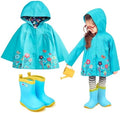Twistover 2 Pcs Toddler Raincoat Boot Set by Twistover