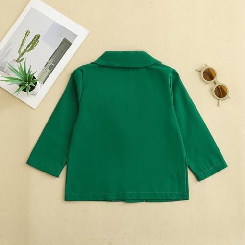 Baby Golf Jackets for Toddler Boy Girl Embroider Golfs Green Blazer - Image 4