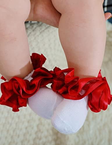 PrinceSasa Little Baby Girl Princess Lace Ruffles Socks Set - Image 2