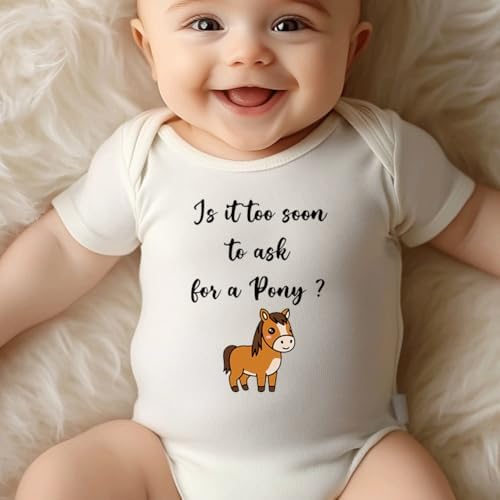 hrcfbk Infant Baby Boys Girls Bodysuit Newborn Short Sleeve Funny Letters Print - Image 2