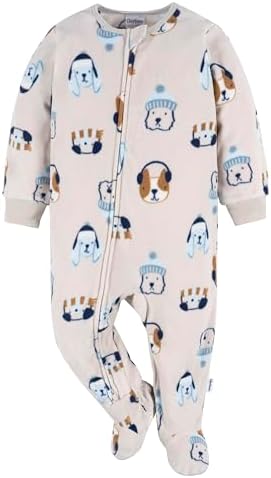 Gerber Baby & Toddler Fleece Footed Pajamas 2-Pack - Image 2