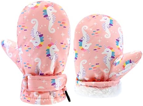 BAVST Toddler Waterproof Mittens Fleece Lined Baby Boys Girls Winter Warm Glove by BAVST