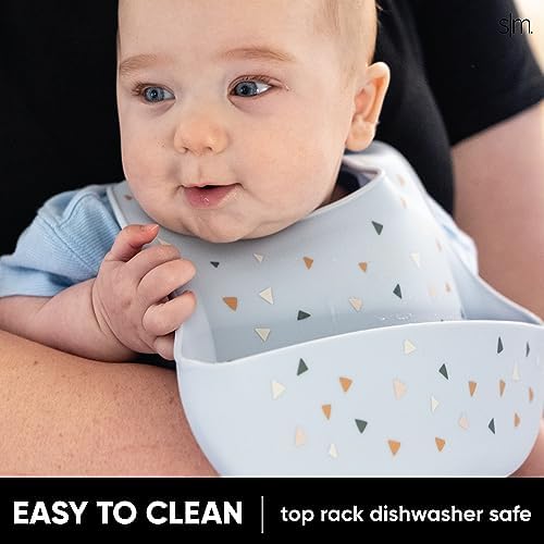 Simple Modern Silicon Bib Toddler food bib - Image 5