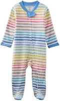 Butterblu Scout Sleep & Play 100% Organic Cotton Footed Zip Front PJs | GOTS by Butterblu