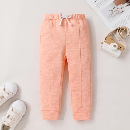 YOUNGER TREE Baby Clothes for Girls Boy Solid Color Hoodie and Sweatpants - Image 5
