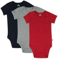 HonestBaby unisex-baby 3-pack Short Sleeve Bodysuits One-piece 100% Organic by HonestBaby