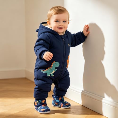 FEETCITY Baby Booties Girls Boys Infant Slippers First Walkers Shoes Warm Socks - Image 2