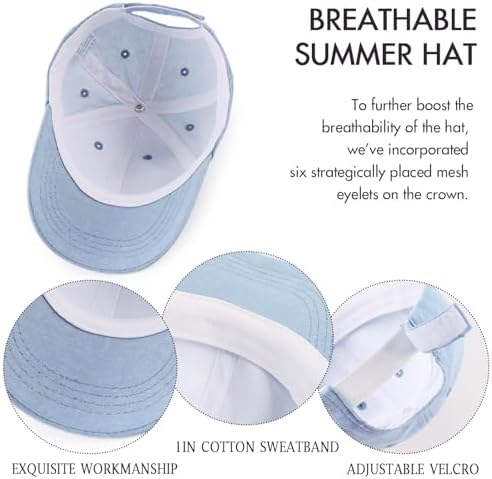 JANGANNSA Cotton Toddler Baseball Cap Baby Boy Sun Hat - Image 5