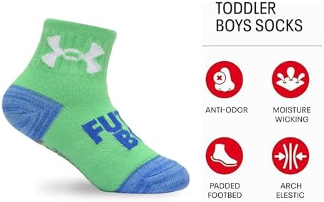 Under Armour Girls' Quarter Socks - Image 2