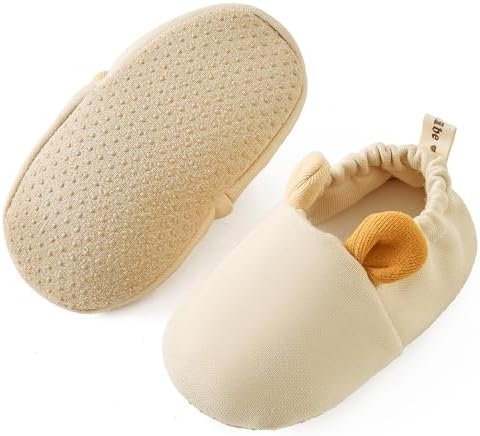 Jastore Baby Girls Booties Newborn Infant Shoes Cozy Soft Warm Cotton Boots - Image 4