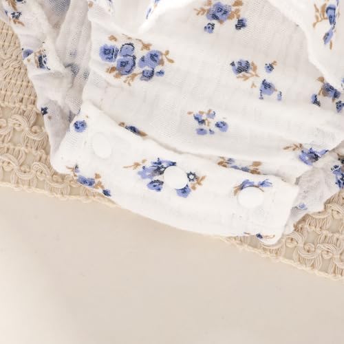 YOUNGER TREE Baby Girl Clothes Infant Summer Romper Dress Sleeveless Bodysuit - Image 6