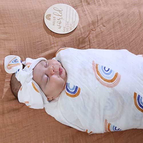 BabyWhale Muslin Swaddle Blanket - Image 4