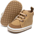 Meckior Toddler Baby Boys Girls High Tops Ankle Sneakers Soft Anti-Slip Sole PU by Meckior