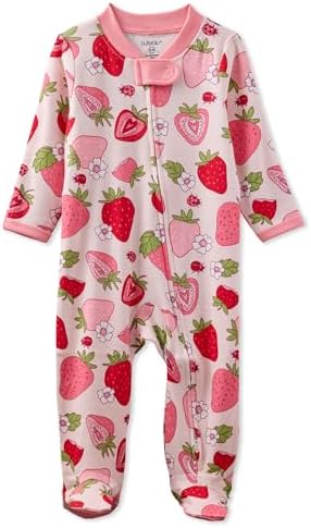 Butterblu Scout Sleep & Play 100% Organic Cotton Footed Zip Front PJs | GOTS by Butterblu