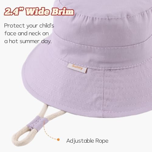 Bamery Baby Toddler Girls Bucket Hat Newborn Sun Hats - Image 4