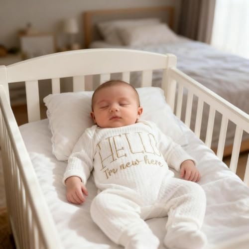 GRNSHTS Newborn Baby Boy Romper Coming Home Outfits Letter Print Bodysuit - Image 7