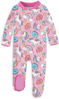 uideazone Baby Girls Footed Pajamas, Zip Sleeper by uideazone
