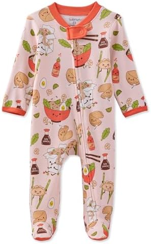 Butterblu Scout Sleep & Play 100% Organic Cotton Footed Zip Front PJs | GOTS by Butterblu