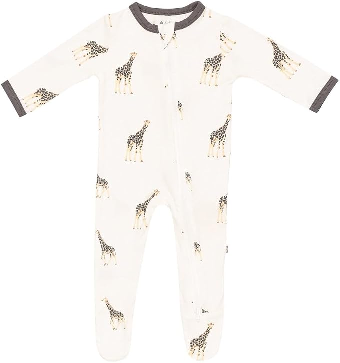 KYTE BABY Infant and Toddler Dual Zipper Footie, Ultra-Soft Rayon Made From by KYTEBABY