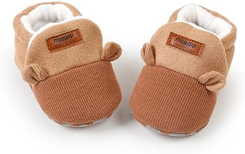 Baby Booties Cozy Fleece Slippers Soft Baby Shoes - Image 5