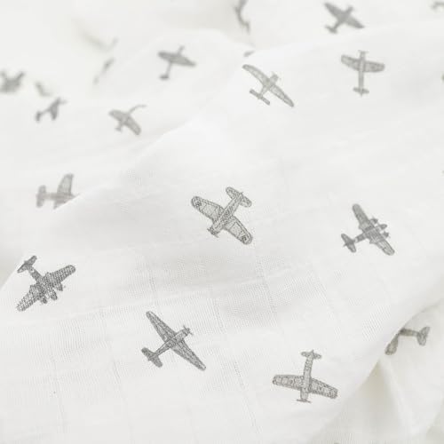 Little Unicorn 100% Certified Natural Organic Cotton Muslin Swaddle Blanket 2 - Image 2