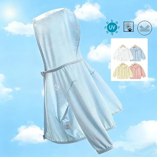 Toddlers-Baby Sun-Jacket UV-Protection-Hoodie Long-Sleeve Zip - Image 5