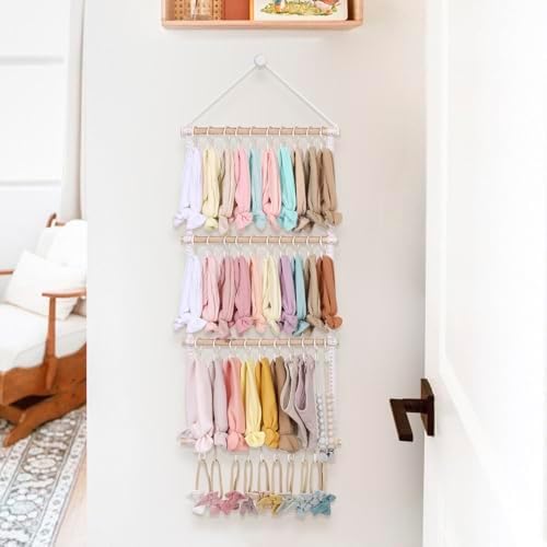 POVETIRE Headband Holder for Girls Baby Headband Organizer Head Bands Hair - Image 2