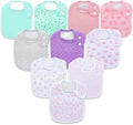 Hakochia Waterproof Baby Bibs Organic Cotton Super Soft and Absorbent by Hakochia