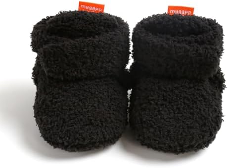 Baby Booties Cozy Fleece Slippers Soft Baby Shoes - Image 6