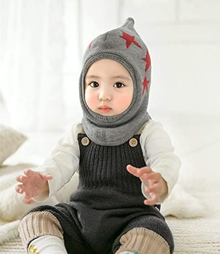 Baby Winter Hat Scarf Set, Unisex Infant Toddler Kids Hat Scarf - Image 3