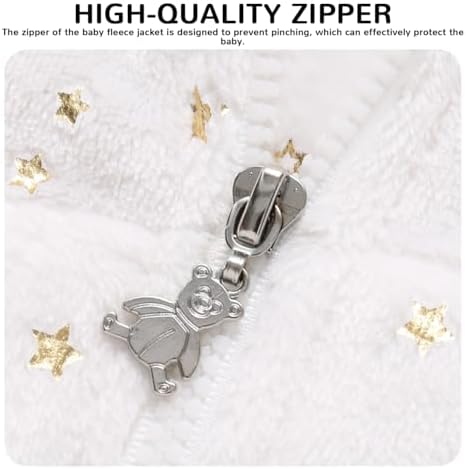 Baby Girl Winter Fleece Coat Toddler Boy Warm Jacket Infant Sweater Outwear - Image 4