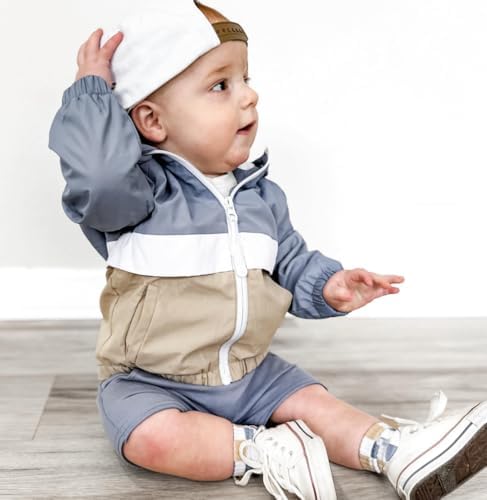 MERSARIPHY Toddler Boy Hoodies Jacket Baby Boy Lightweight Zip Up Coat - Image 6