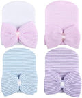 Cuffbow 4 Pcs Preemie Hats Baby Cap by Cuffbow