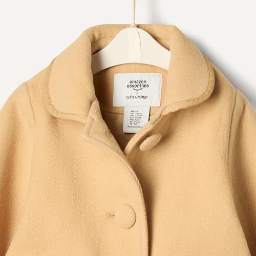 Amazon Essentials x Sofia Grainge Toddler and Baby Girls' Wool Blend A-Line - Image 5