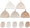 MAMIMAKA Baby Hat and Mittens Set Newborn Baby Hats Caps by MAMIMAKA
