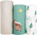 hahaland Muslin Swaddle Blankets Receiving Blankets by hahaland