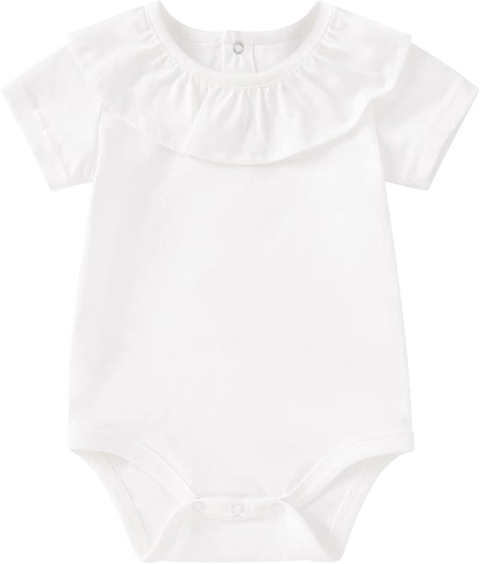 pureborn Baby Girls Boys Bodysuit One-Piece Romper 0-24 Months by pureborn