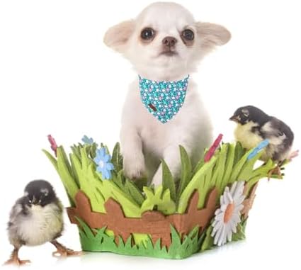 Lionet Paws Easter Dog Bandana for Small Medium Dogs - Image 4